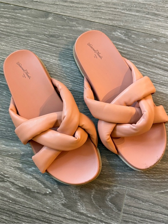 Vince Camuto Shoes - Universal Threads Pink Braided Slide Sandals